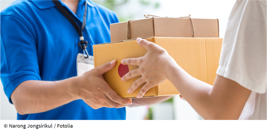 Worauf Sie als Empfänger eines Pakets achten sollten ...